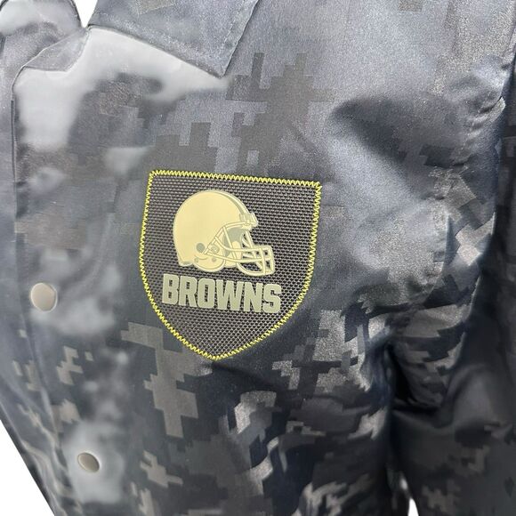 NIKE Cleveland Browns Salute to Service Jacket Digital Camo Mens Size Medium NWT - Picture 6 of 15